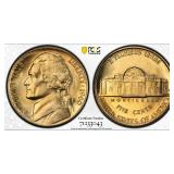 1940-D Jefferson Nickel PCGS MS-65 FS (Toned)