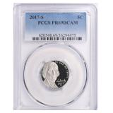 2017-S Jefferson Nickel PCGS Proof-69 DCAM