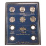 SIX (6) State Quarters