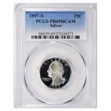 1997-S Quarter SILVER PCGS Proof-69 DCAM