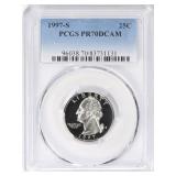 1997-S Washington Quarter PCGS Proof-70 DCAM
