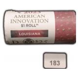 $25 Roll 2023-D Louisiana American Innovation $1
