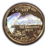 Enhanced Washington State Quarter