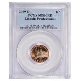2009-D Lincoln Professional Life PCGS MS-66 RD