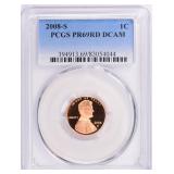 2008-S Lincoln Cent PCGS Proof-69 DCAM