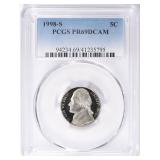 1998-S Jefferson Nickel PCGS Proof-69 DCAM