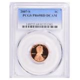 2007-S Lincoln Cent PCGS Proof-69 DCAM