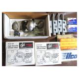 (2)  Zoom American Lock 800 Van Cast Steel Hasps