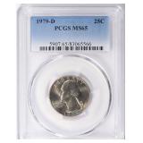 1979-D Washington Quarter PCGS MS-65