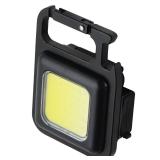 COB Keychain Flashlight Rechargeable Lamp