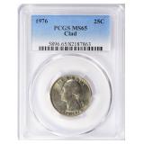 1976 Washington Quarter Clad PCGS MS-65