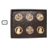 SIX (6) Sacagawea Dollars incl. Proofs