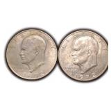 Two (2) IKE Dollars
