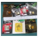 Locks incl. Master Lock, Locksmith Retired