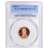 2003-S Lincoln Cent PCGS Proof-69 DCAM