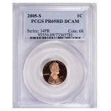 2005-S Lincoln Cent PCGS Proof-69 DCAM