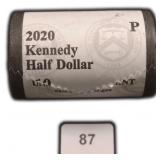 $10 2020-P Kennedy Half Dollar Roll