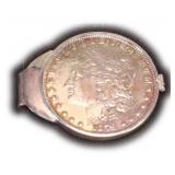 1879 Silver Morgan Dollar Money Clip