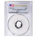 2021-S Roosevelt Dime SILVER FS PCGS Proof-69 DCAM