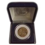 1/2 Ounce .24 Pure Gold Tribute Coin