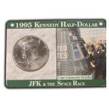 1995 Kennedy Half Dollar Display