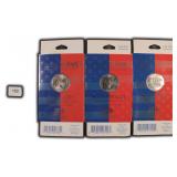 Three (3) State Quarter U.S. Mint Hangers