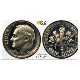 1974-S Roosevelt Dime PCGS Proof-68 CAMEO