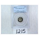 2003-S Roosevelt Dime PCGS Graded PR69 DC