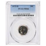 1972-D Roosevelt Dime PCGS MS-66