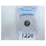 2006-S Roosevelt Dime PCGS Graded PR69 DC