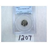 1980-S Roosevelt Dime PCGS Graded PR69 DC