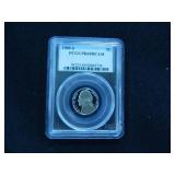 1989-S Five Cent, PCGS Graded PR69DCAM