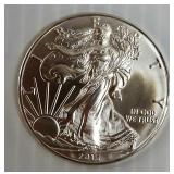 One (1) 2016 American Silver Eagle