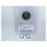 2001-S New York Quarter PCGS Graded PR69 DC