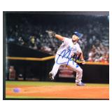 Clayton Kershaw Signed 8'x10' with Pinpoint COA