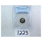 2007-S Roosevelt Dime PCGS Graded PR69 DC