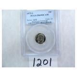 (2) 1975-S Roosevelt Dime PCGS Graded PR69 DC