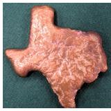 3.2 Troy Ounce Copper "Texas" Bullion Bar