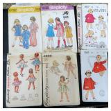SIX (6) Vintage Clothing Patterns, Estate Find