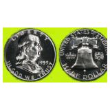 1959 Franklin Half Dollar NGC Proof-69 $825 Guide