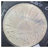 SILVER 1882 Mexico 8 Reales