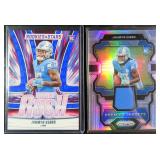 TWO (2) Jahmyr Gibbs (RCs) incl #12/49 Rookies and