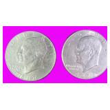 TWO (2) IKE Dollars