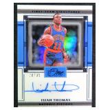 2020 Isiah Thomas SIGNED #20/35 One and One