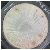 SILVER 1882 Mexico 8 Reales