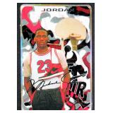 Vintage Custom-Made Michael Jordan Card