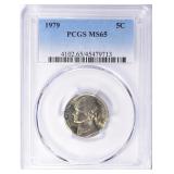 1979 Jefferson Nickel PCGS MS-65 (Toned)