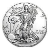 TWO (2) Random Pull American Silver Eagles