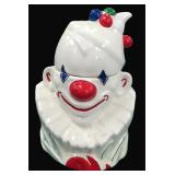 Genuine Vintage McCoy Clown Cookie Jar