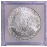 2006 $1 Silver Eagle ICG MS-69